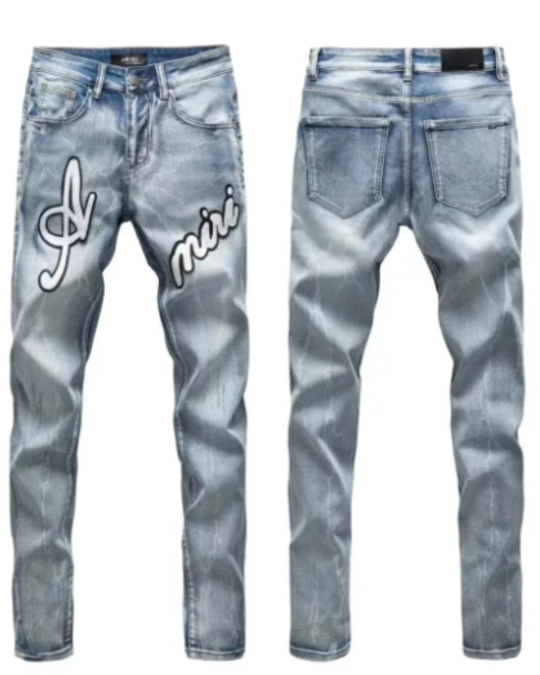 Amiri Distressed Luxury Denim – Limited Edition