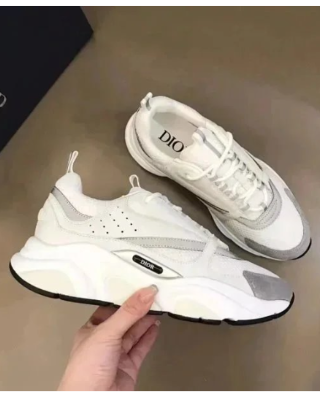 Luxury Black Reflective Runner – Limited Edition