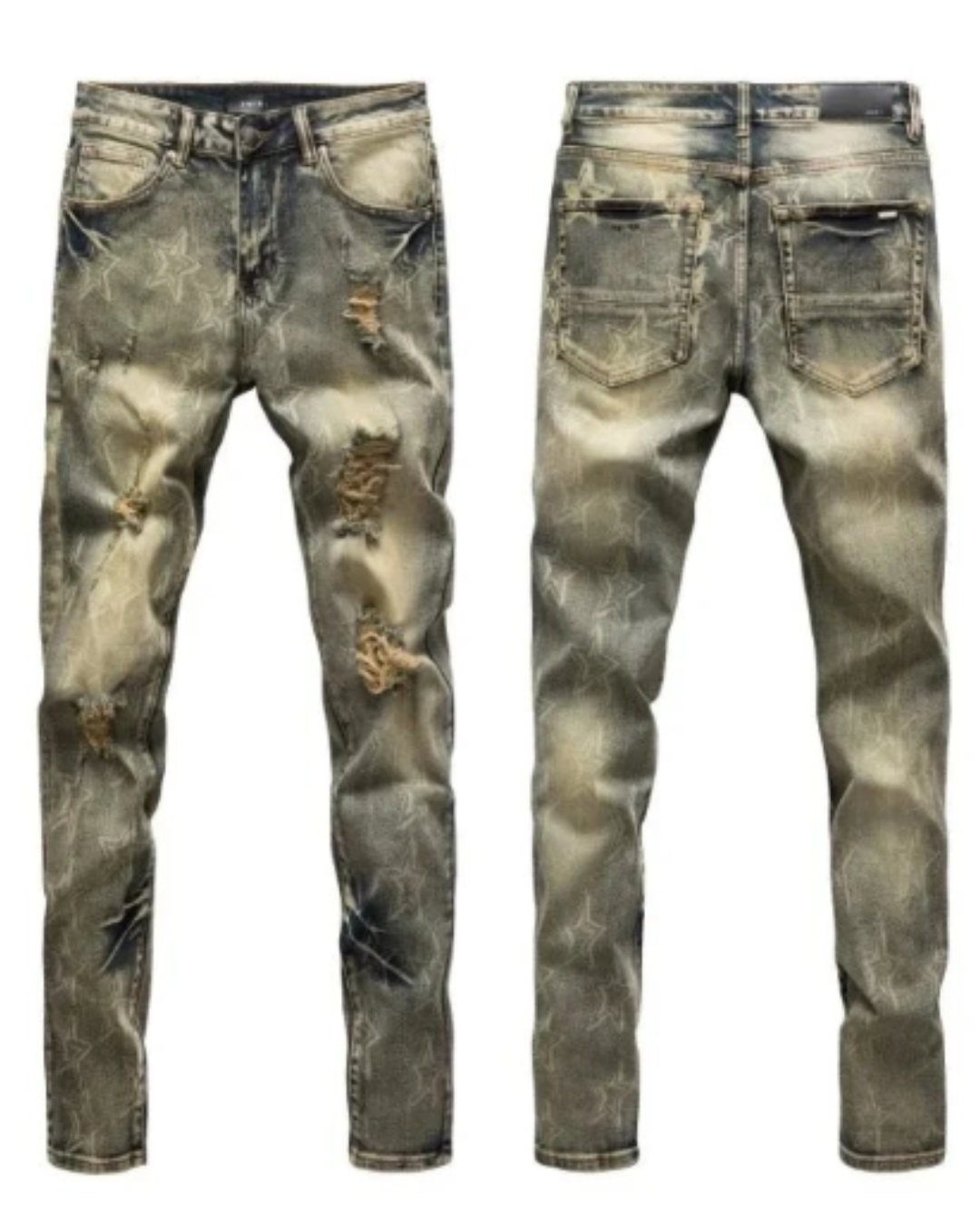 Amiri Distressed Luxury Denim – Limited Edition