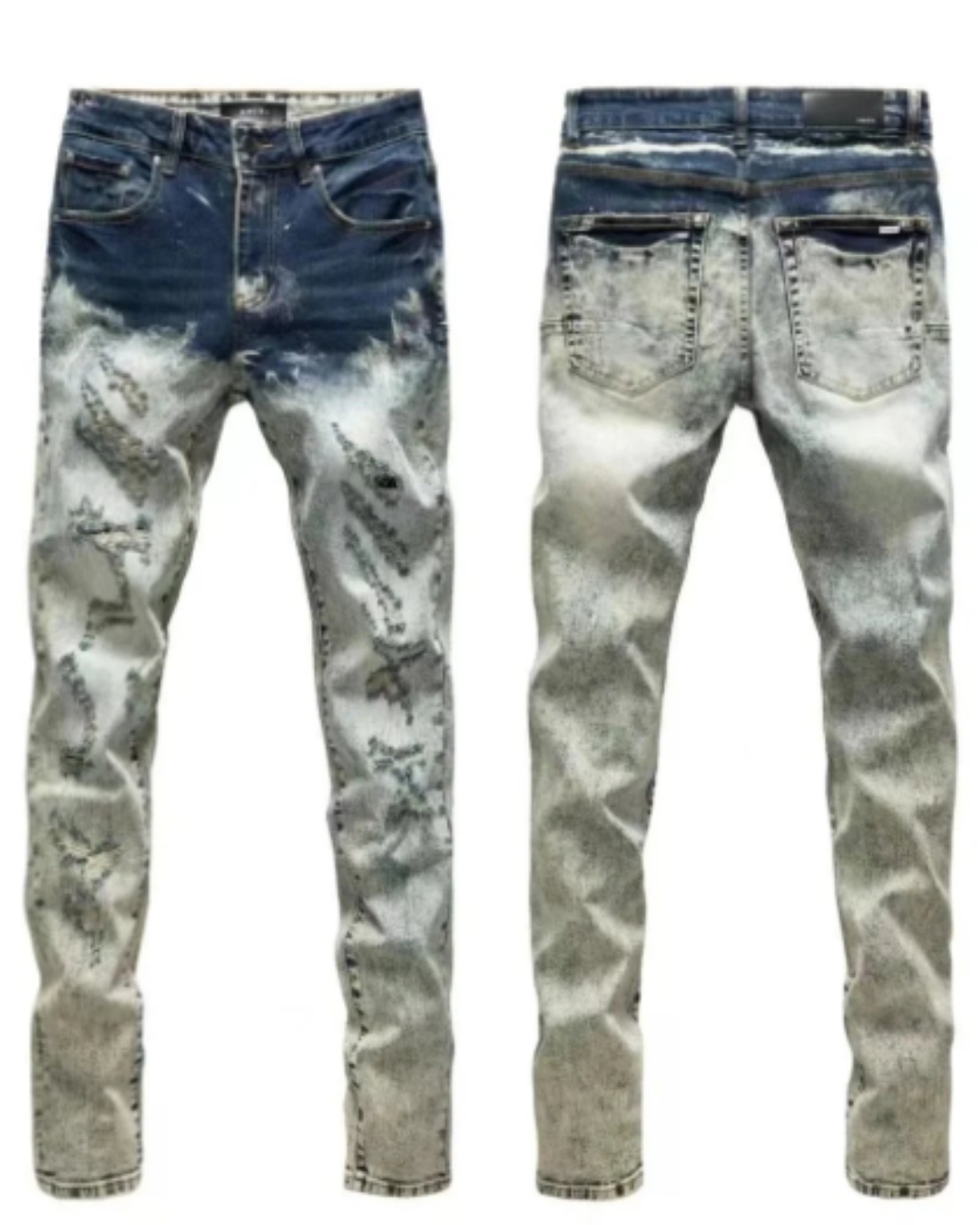 Amiri Distressed Luxury Denim – Limited Edition