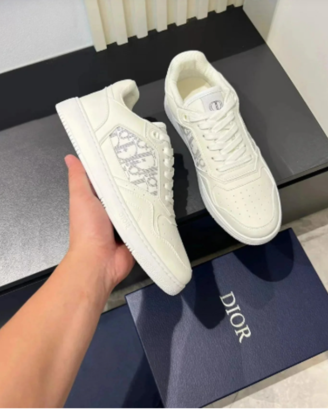 Luxury Black Reflective Runner – Limited Edition