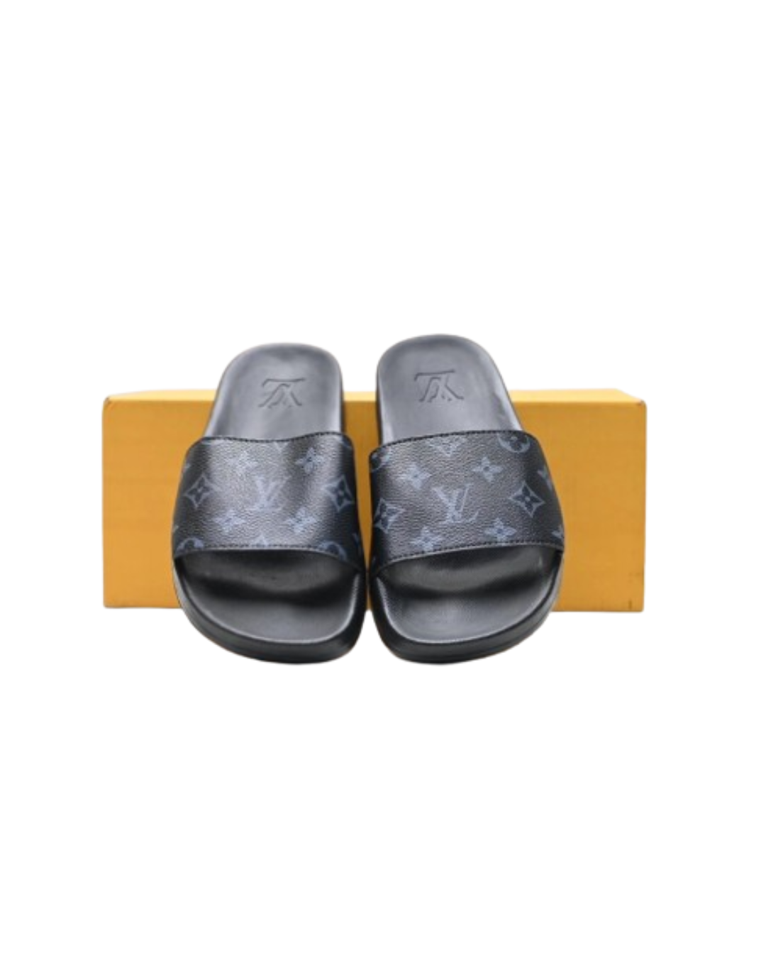 Louis Vuitton Monogram Eclipse Slides