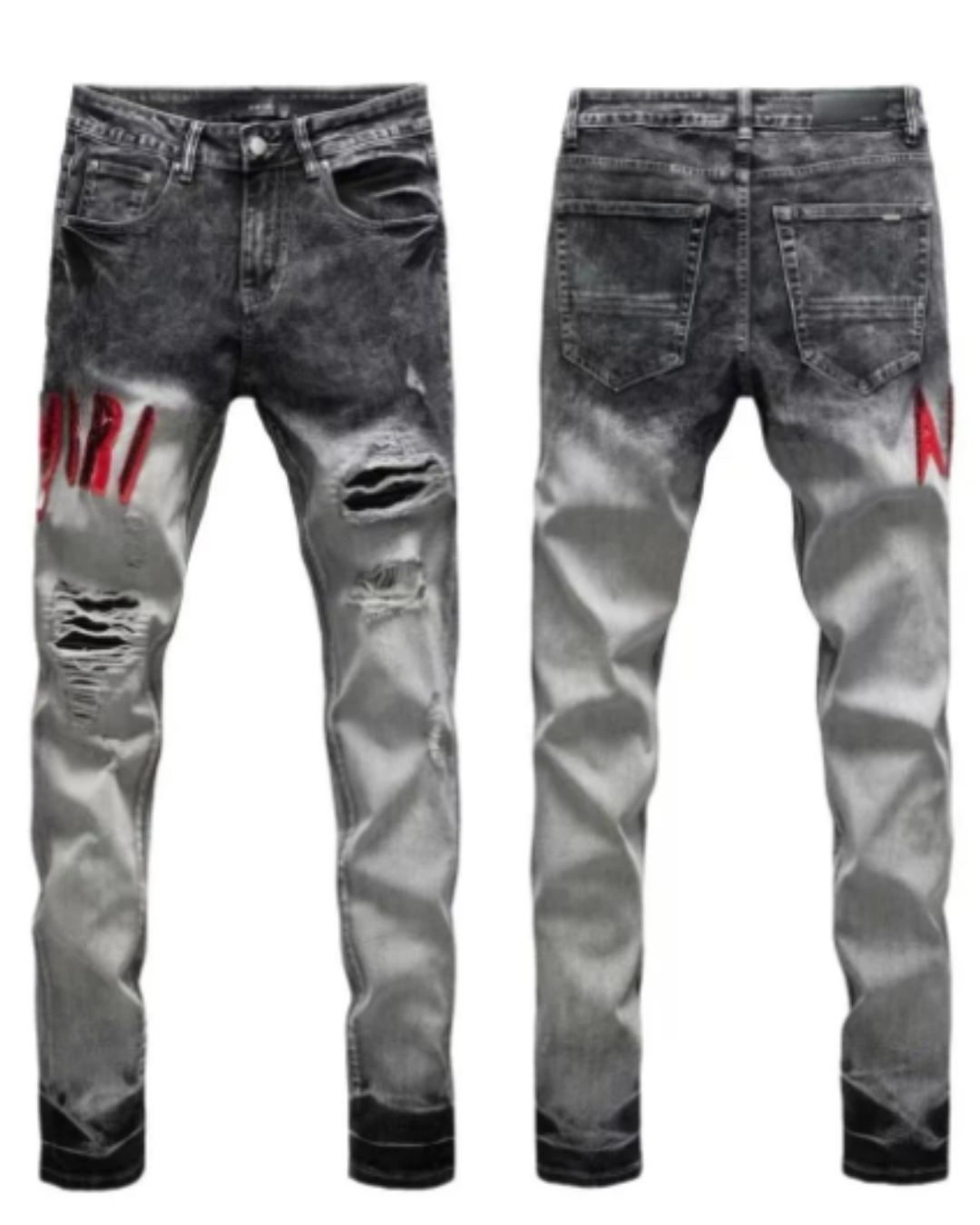 Amiri Distressed Luxury Denim – Limited Edition