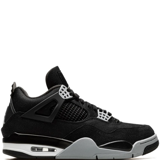 Tênis Air Jordan 4 "Black Canvas"