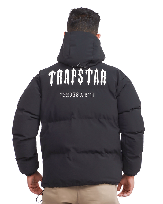 Trapstar Puffer Jacket – Black Edition