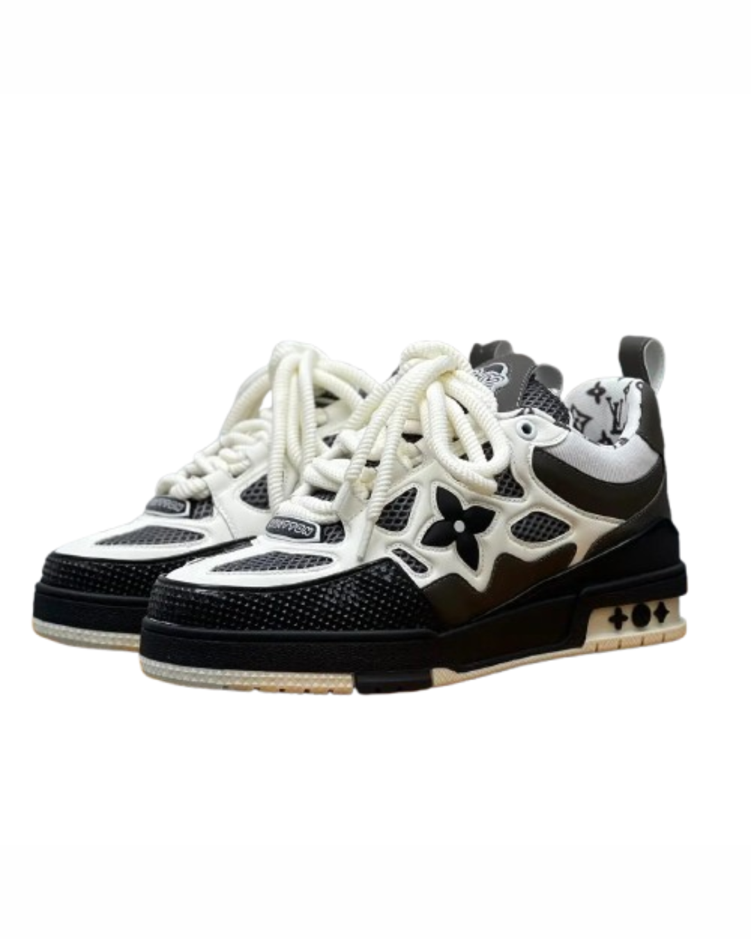 Louis Vuitton Trainer Sneaker – Black & White Edition