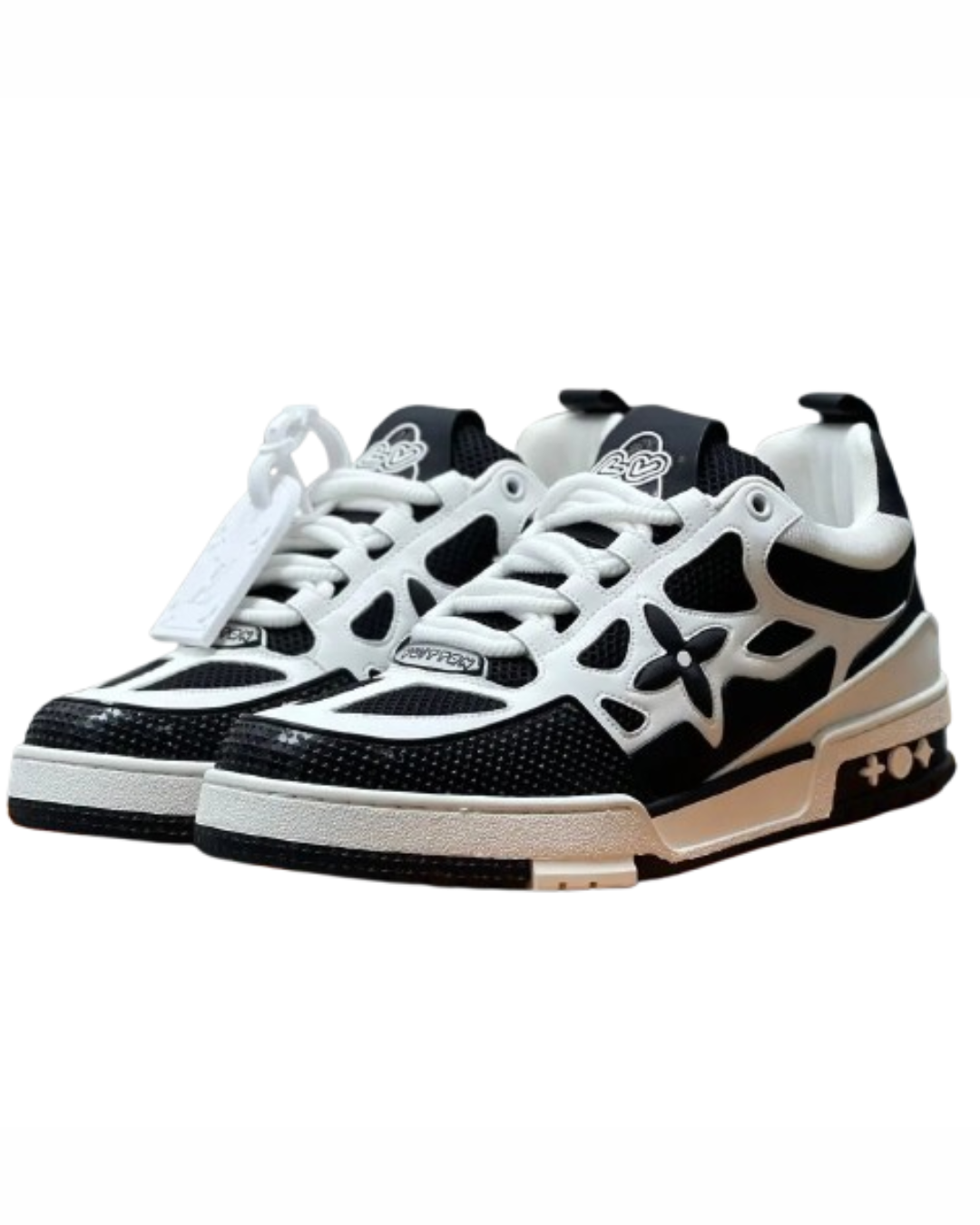 Louis Vuitton Trainer Sneaker – Black & White Edition