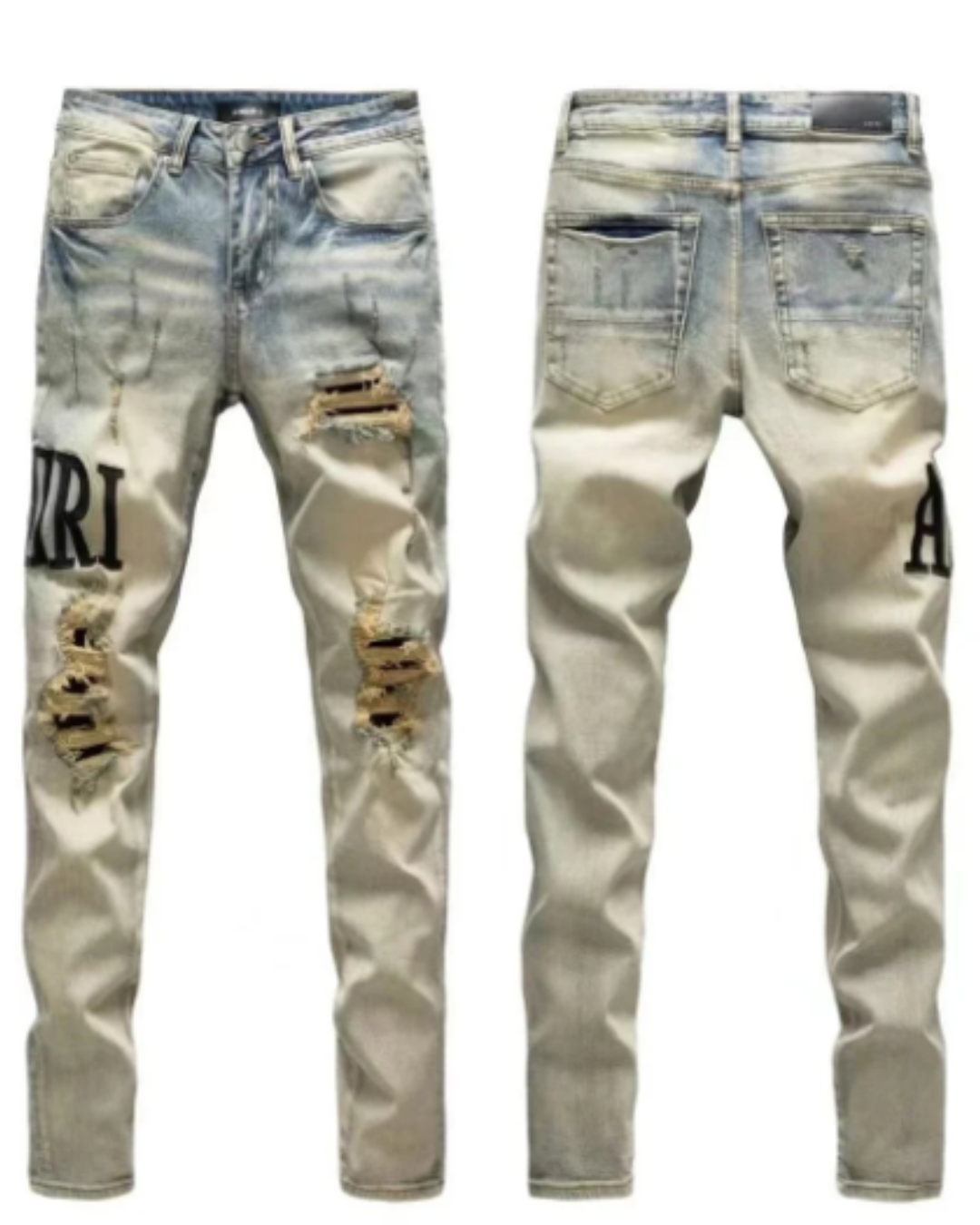 Amiri Distressed Luxury Denim – Limited Edition