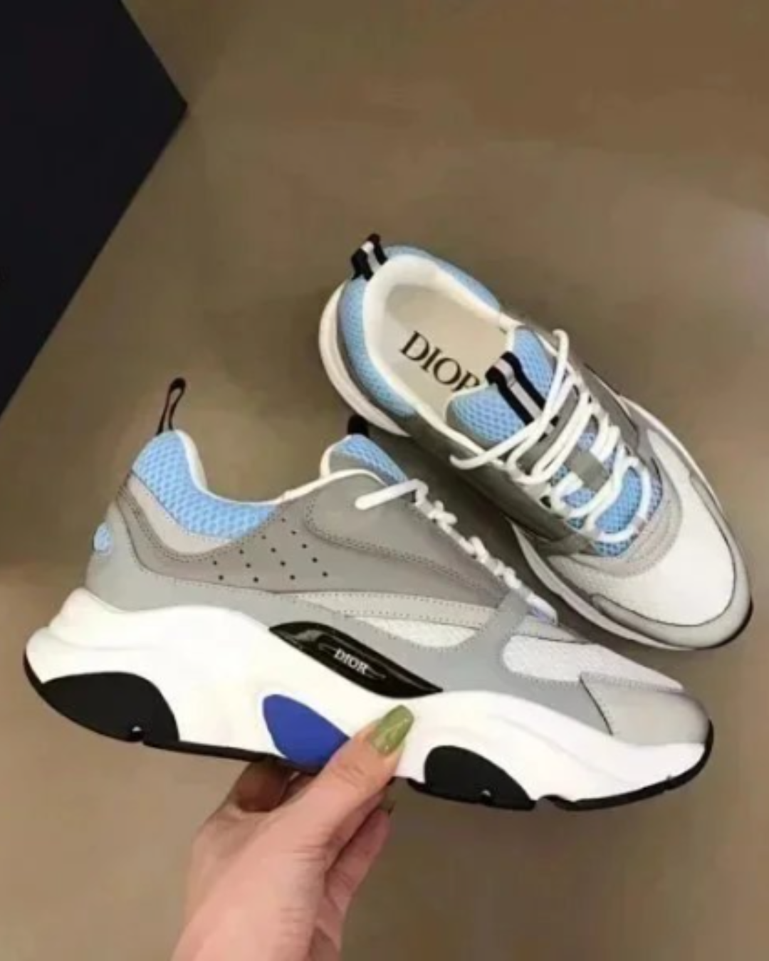 Luxury Black Reflective Runner – Limited Edition