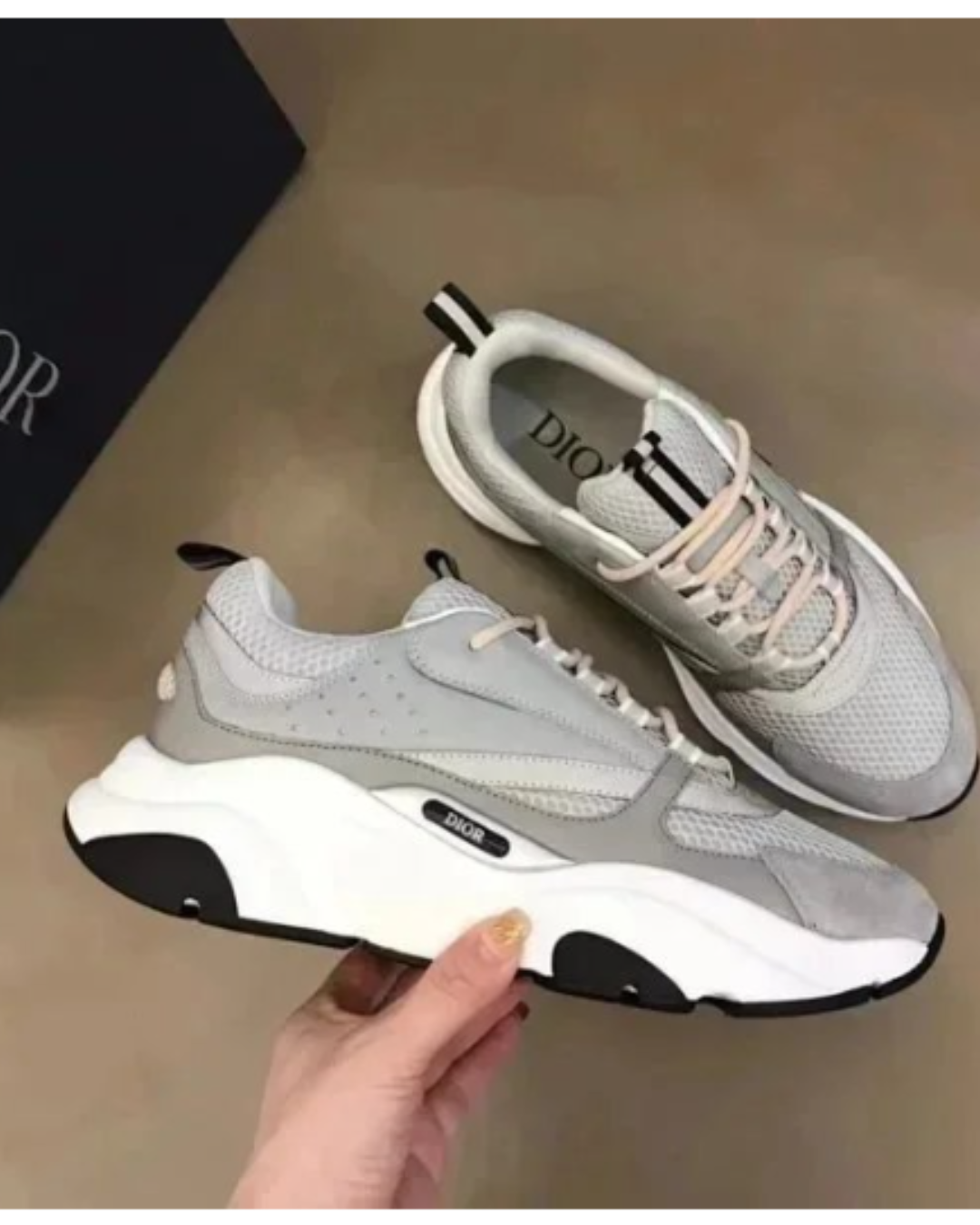 Luxury Black Reflective Runner – Limited Edition