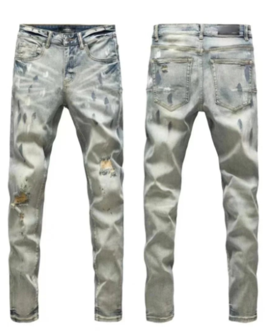 Amiri Distressed Luxury Denim – Limited Edition