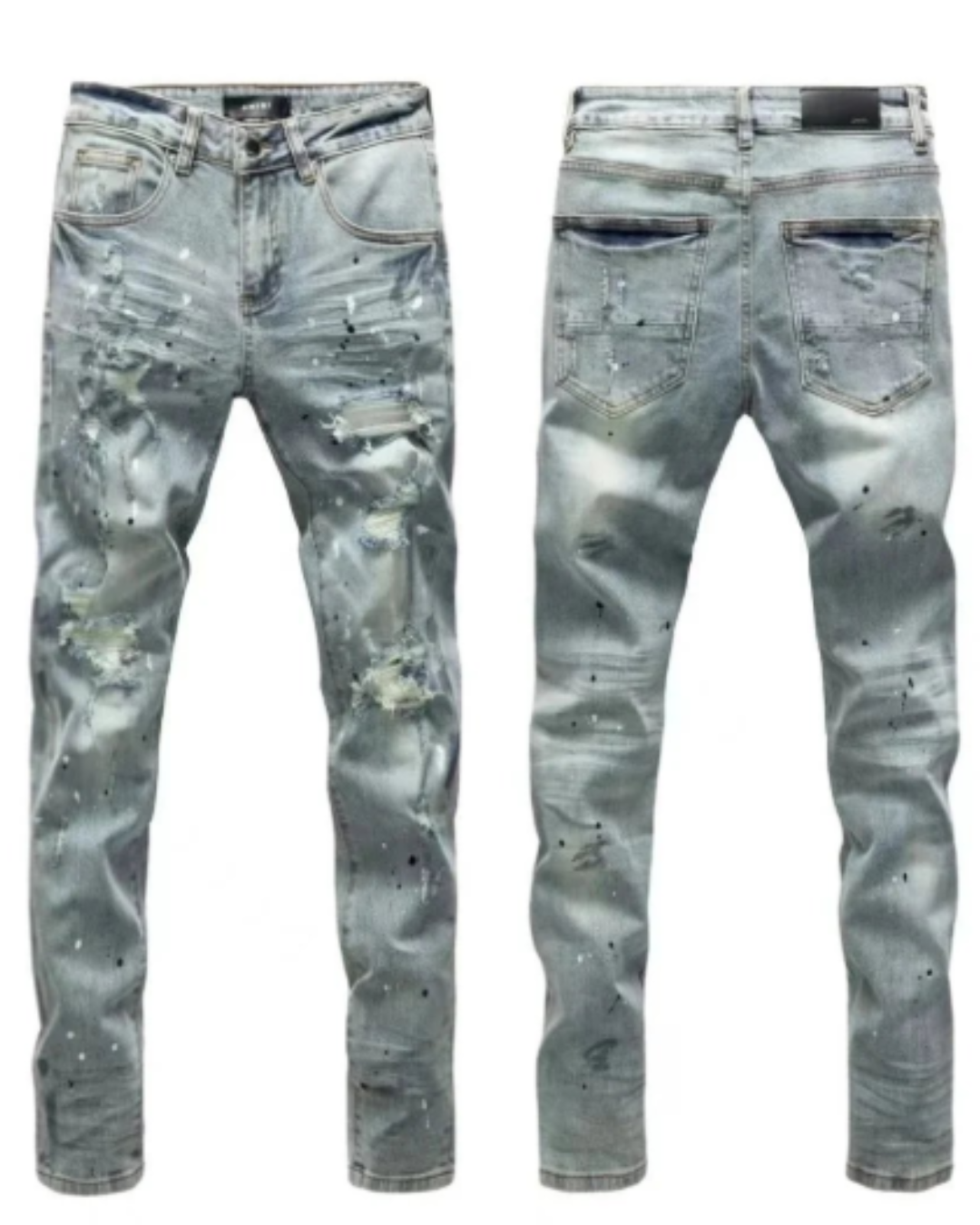 Amiri Distressed Luxury Denim – Limited Edition
