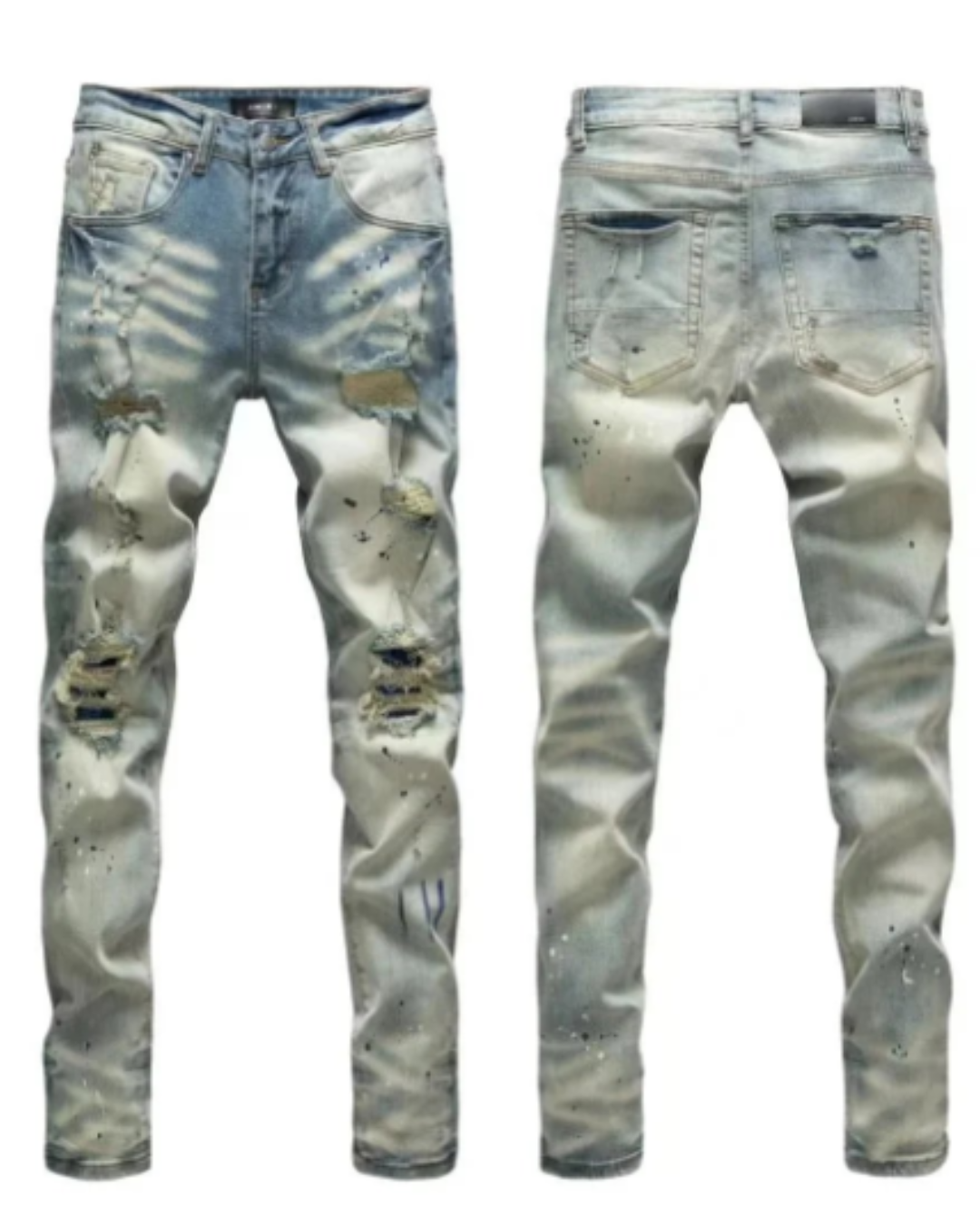 Amiri Distressed Luxury Denim – Limited Edition