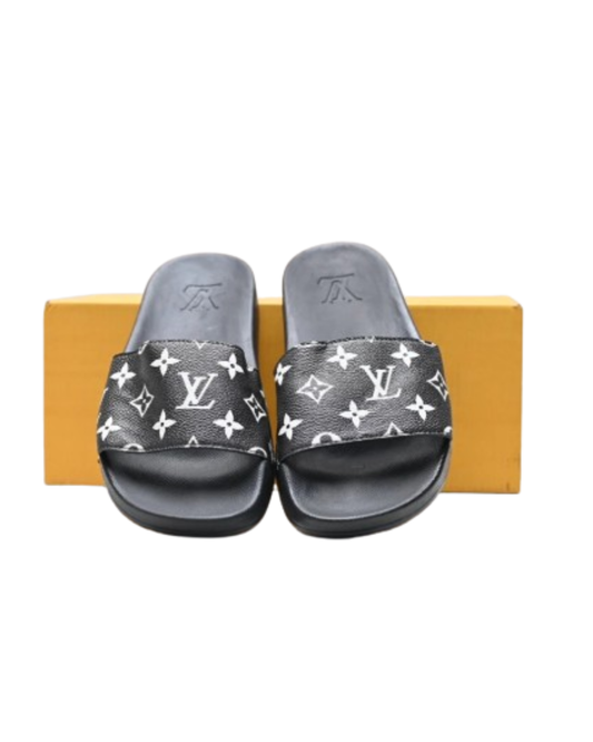Louis Vuitton Slide Monogram Black Edition