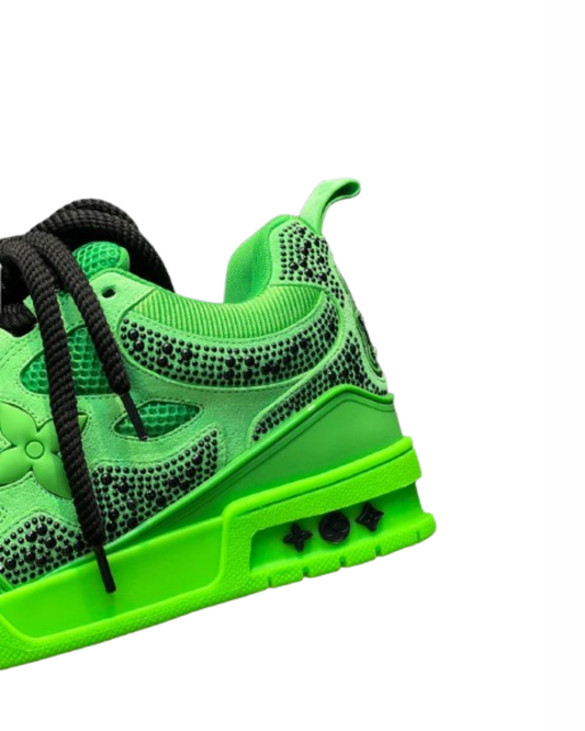 Louis Vuitton Trainer Green Neon Edition