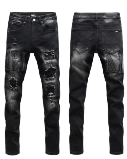 Amiri Distressed Luxury Denim – Limited Edition