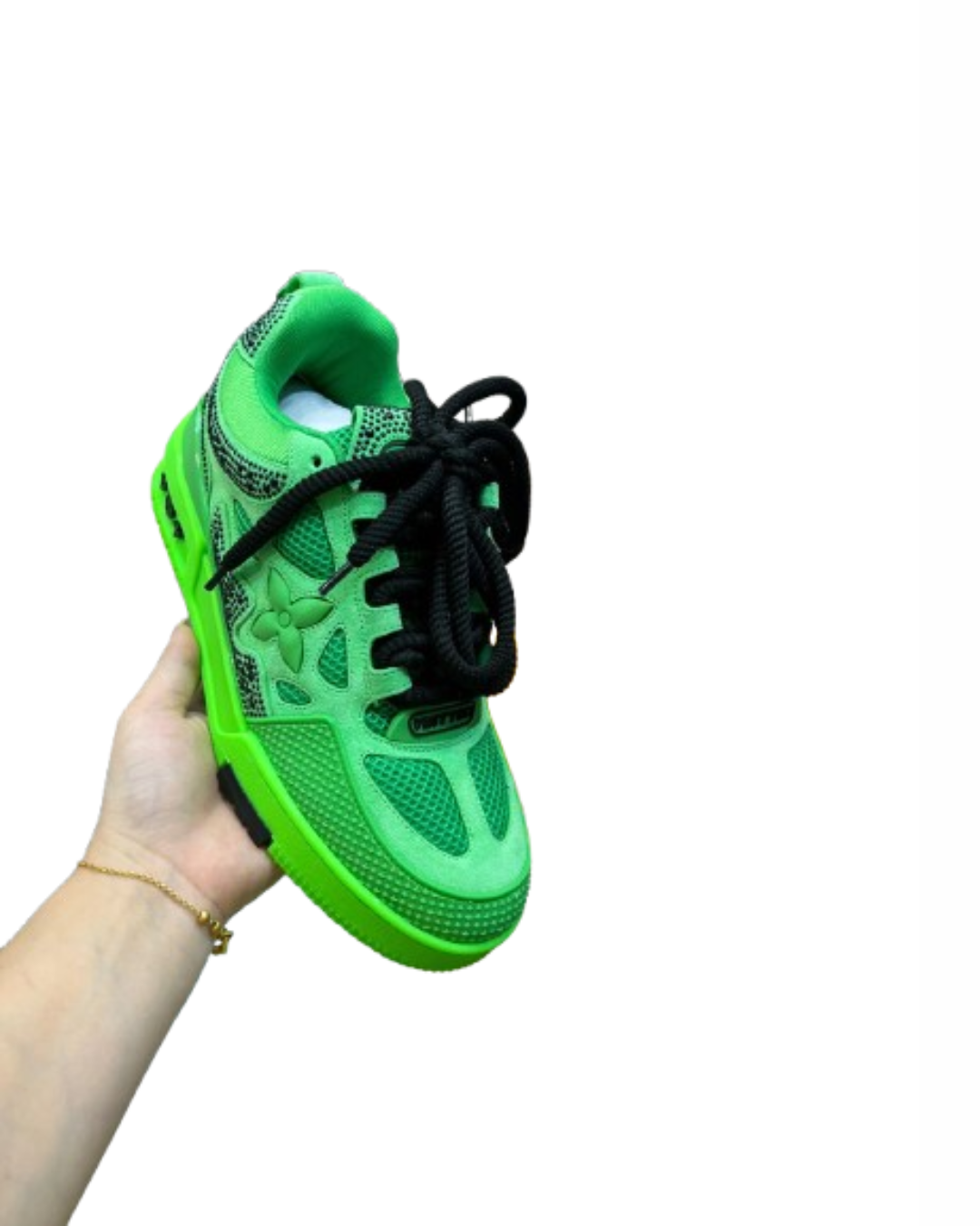 Louis Vuitton Trainer Green Neon Edition