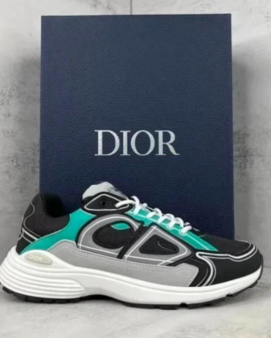 Luxury Black Reflective Runner – Limited Edition