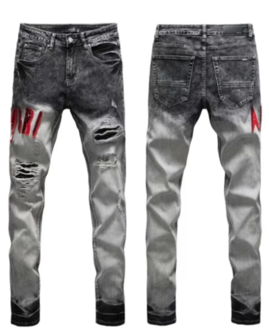 Amiri Distressed Luxury Denim – Limited Edition