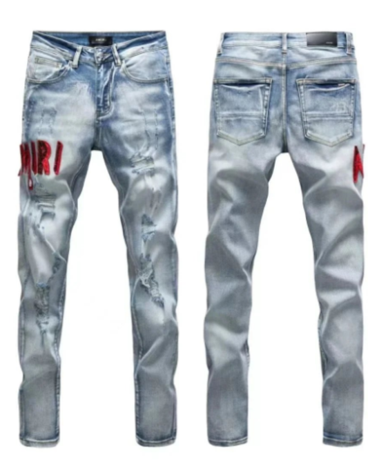 Amiri Distressed Luxury Denim – Limited Edition