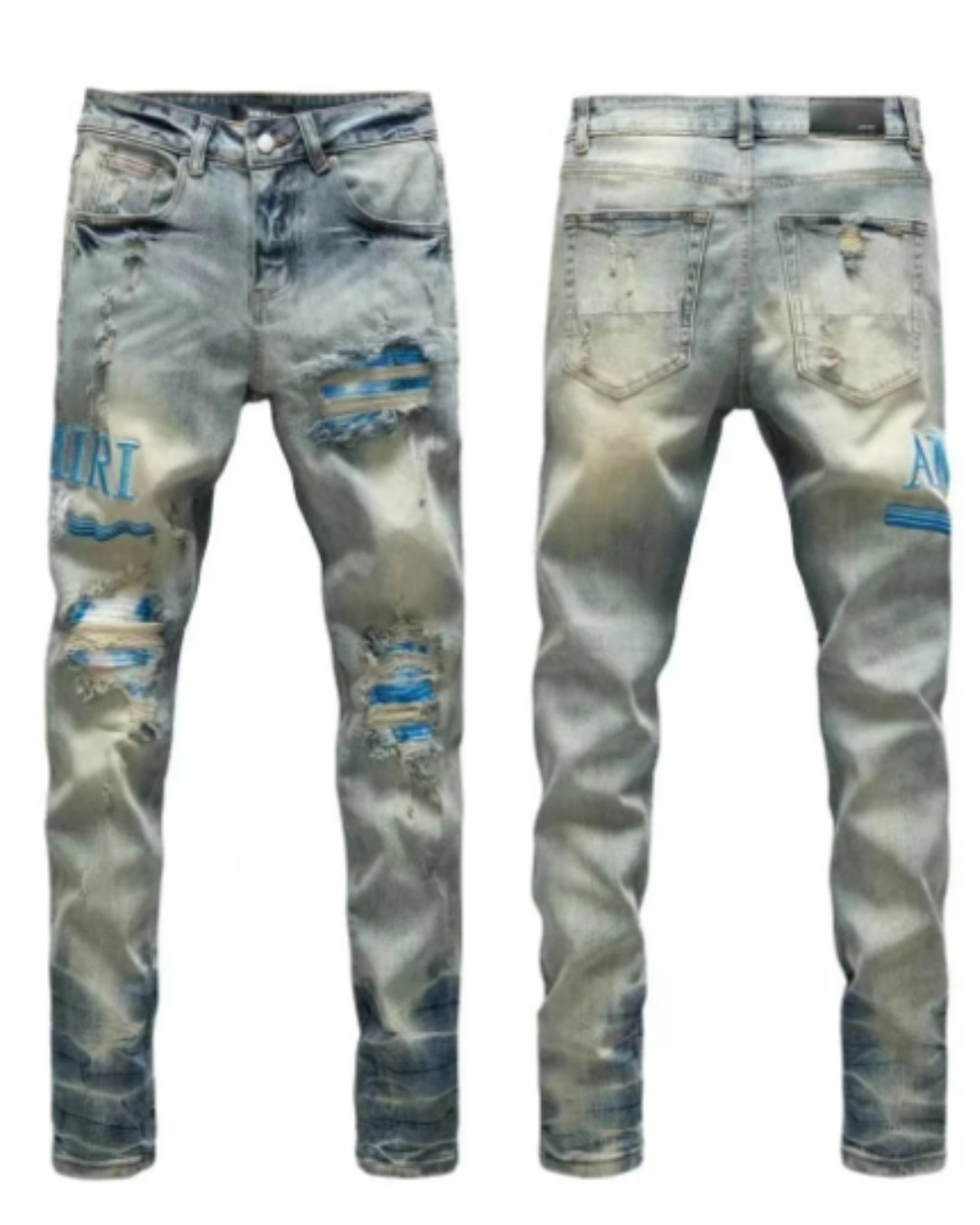 Amiri Distressed Luxury Denim – Limited Edition