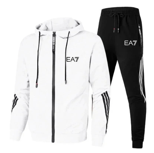 EA7 Emporio Armani “Essential Edition” Tracksuit – White