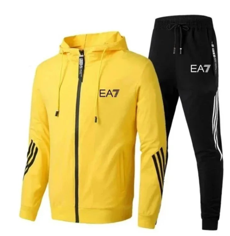 EA7 Emporio Armani “Essential Edition” Tracksuit – Yellow