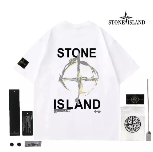 T-shirt Stone Island White