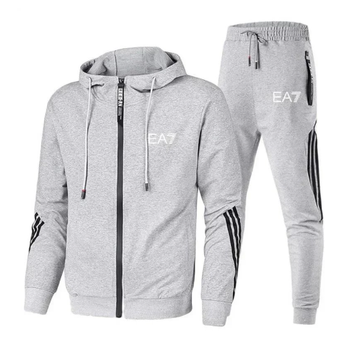 EA7 Emporio Armani “Essential Edition” Tracksuit – Grey
