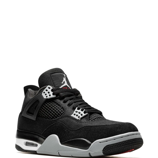 Tênis Air Jordan 4 "Black Canvas"