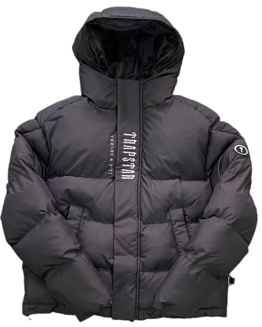 Trapstar Puffer Jacket – Black Edition