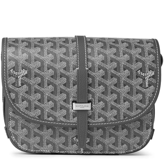 Goyard Goyardine Belvedere II Grey PM Messenger Bag