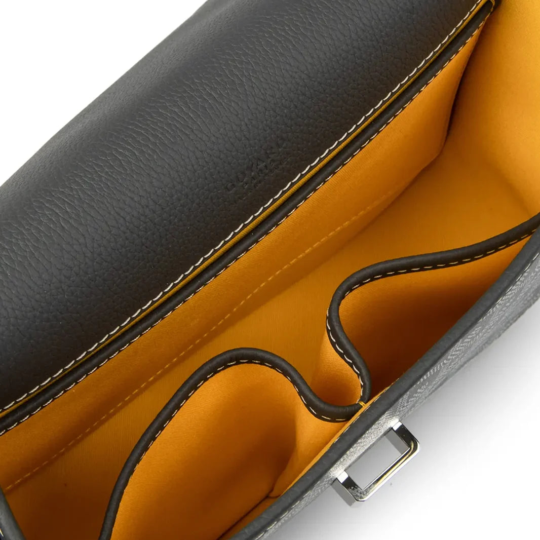 Goyard Goyardine Belvedere II Grey PM Messenger Bag