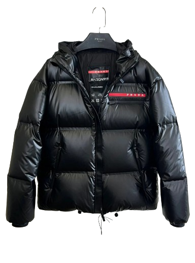 Prada Puffer Jacket — Black Edition